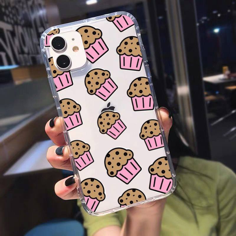 

YNDFCNB Sweet Aessert Candy Food чехол для телефона для iPhone 13 14 Pro Max XS XR 12 11 Pro 13 Mini 6 7 8 Plus мягкая прозрачная задняя крышка iphone 14promax