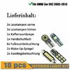 LED Interior Light Kit License Plate Light Bulbs for BMW E90 3 Series 2005-2013