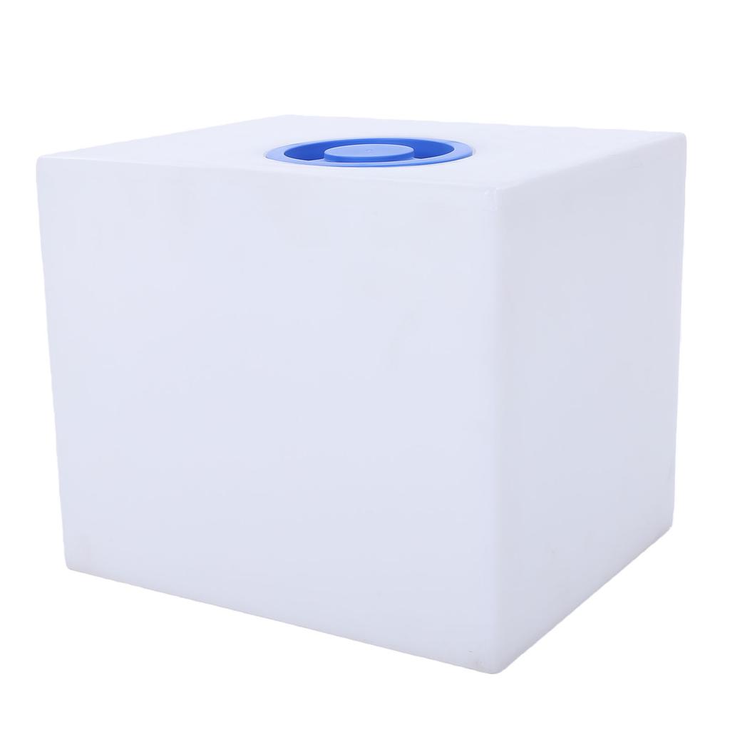 12 Gallon RV Fresh Water Tank 13.39x15.75x13.39in Food Grade LLDPE Water Storage Container for Trailers Boats Yachts