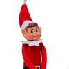 Elf Doll Christmas Decoration Xmas Decor for Birthday Gift Shelf Living Room Red Boy