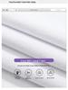 Women's Oversized White Cotton T-Shirt - Summer 2025 Casual Style