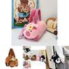 Adorable Capybara Plush Cartoon Handheld Purse Stylish Kids Crossbody Bag For 2024