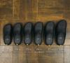 Frontier Bixsole That Blend Into the Size FR0203 "urban Slippers" City, Black, 25cm,