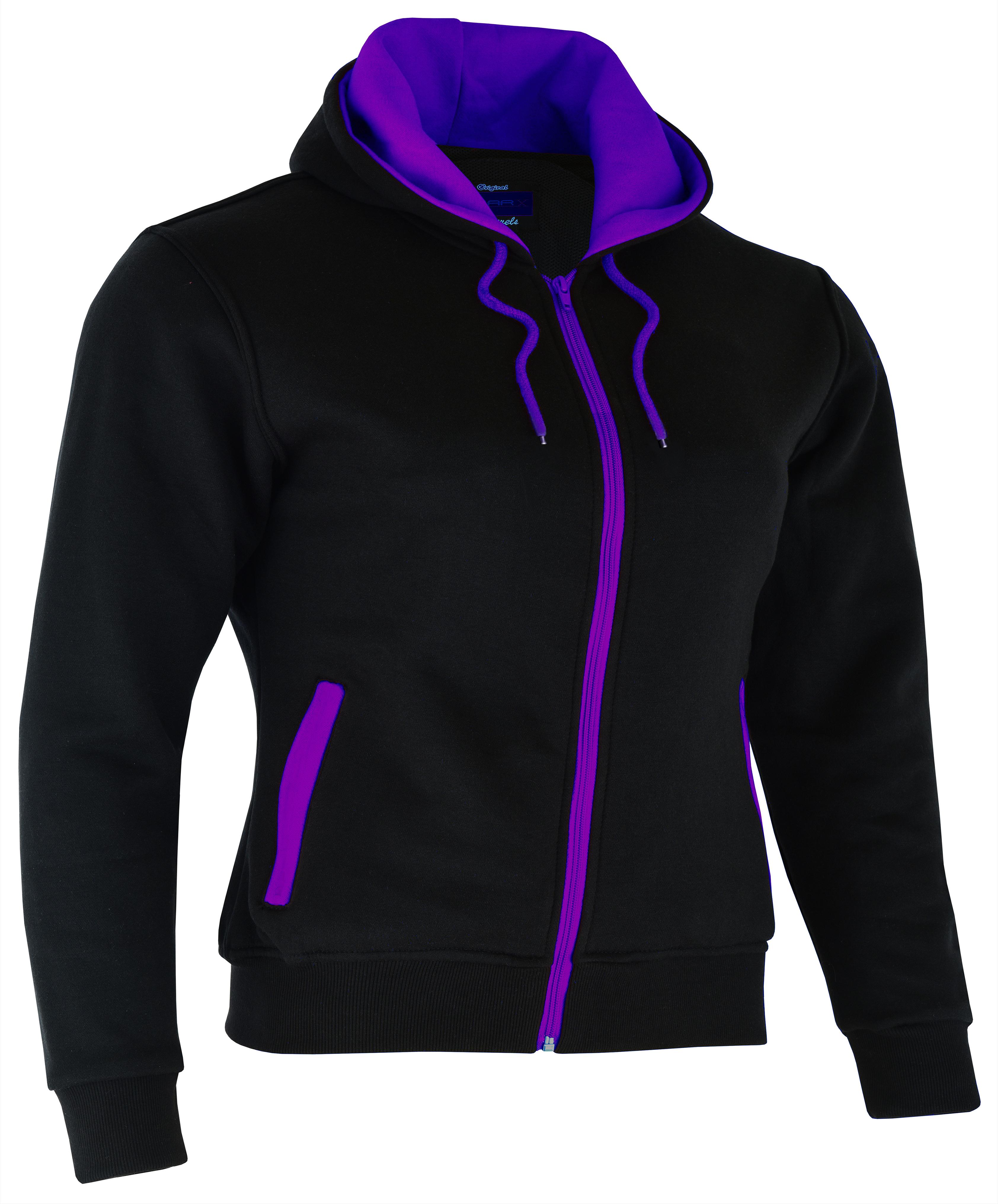 

Женская мотоциклетная толстовка с капюшоном CE Armor Pads Женская куртка S фиолетовый