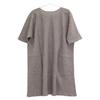 Babaghuri [Excellent Condition] J0512FB521 100% Linen Short Sleeve dress M grayUsed