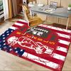 Office Carpet American Football Player Design with "NICHOLS 45" on Sofa Rug, Chair Mat Prote
