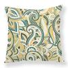 Art Flower Pillow Creative Car Sofa Cushion Digital Print Pillow Cover