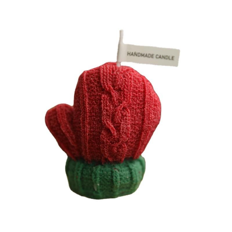 1PC Christmas Handmade Gloves Candle Creative Scented Candle Christmas Gifts Small Gifts Creative Ornaments Aromatherapy Candles