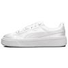 Basket Platform Thick Sole Heighten Unisex White Silk (Unisex) Skateboard Shoes 365133 05