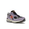Teddy Santis X New Balance 990v3 Made In USA Raw Amethyst Unisex Sneakers Purple Nb-Navy M990TD3