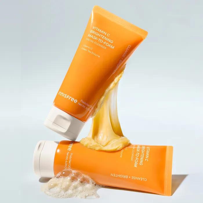 Vitamin C Brightening Pack-to-Foam 120g x 2