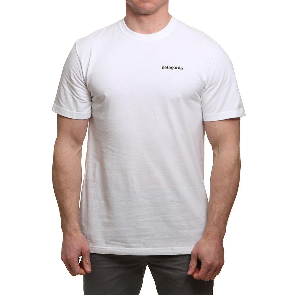 Patagonia Logo Short Sleeve 39174 L M's P-6 Responsibili-Tee Men's T-Shirt (WHI)