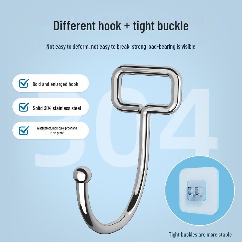 YILI Transparent Strong Adhesive Wall Hooks