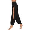 Dámské barevně dělené vysoce pružné kalhoty na cvičení, běh, jógu, volný čas