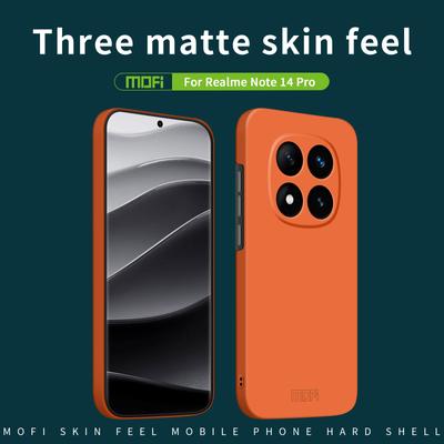 Pre Xiaomi Redmi Note 14 Pro 5G/Poco X7 5G MOFI JK Qin Series Matný kryt na telefón s dotykom ako pokožka Akrylátové+TPU nárazuvzdorné puzdro