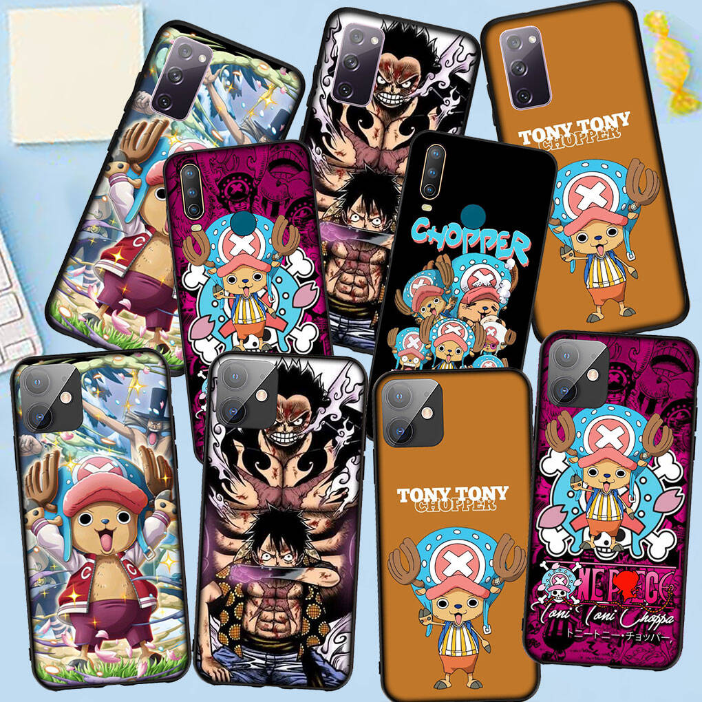 Case for iPhone 17 15 16 Plus Xiaomi Poco X7 X6 F8 F7 M8 C85 C75 C71 Redmi Note 14 12 11 13 Pro Max A4 14C 13C 15C One Pieces Tony Chopper Luffy Cover