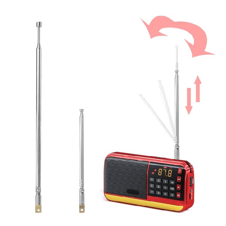 Telescopic Antenna for Electronic Radio TV Signal 4/5 Sections Radio Remote