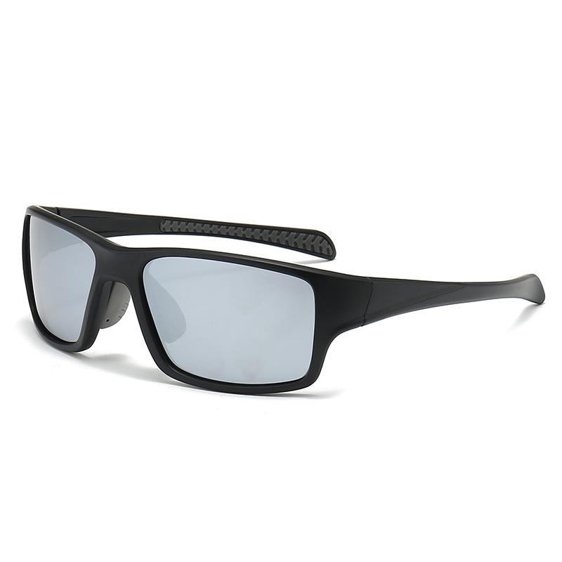 Noi ochelari de soare polarizați pentru bărbați și femei, la modă, pentru sporturi în aer liber, ochelari de ciclism, cutie mică transfrontalieră, ochelari de soare colorați pentru PC