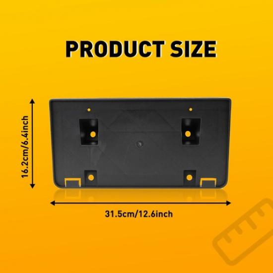 License Frame Plate Bracket Front Holder 1997-2001 Dodge Ram For 1500 Laramie,ST