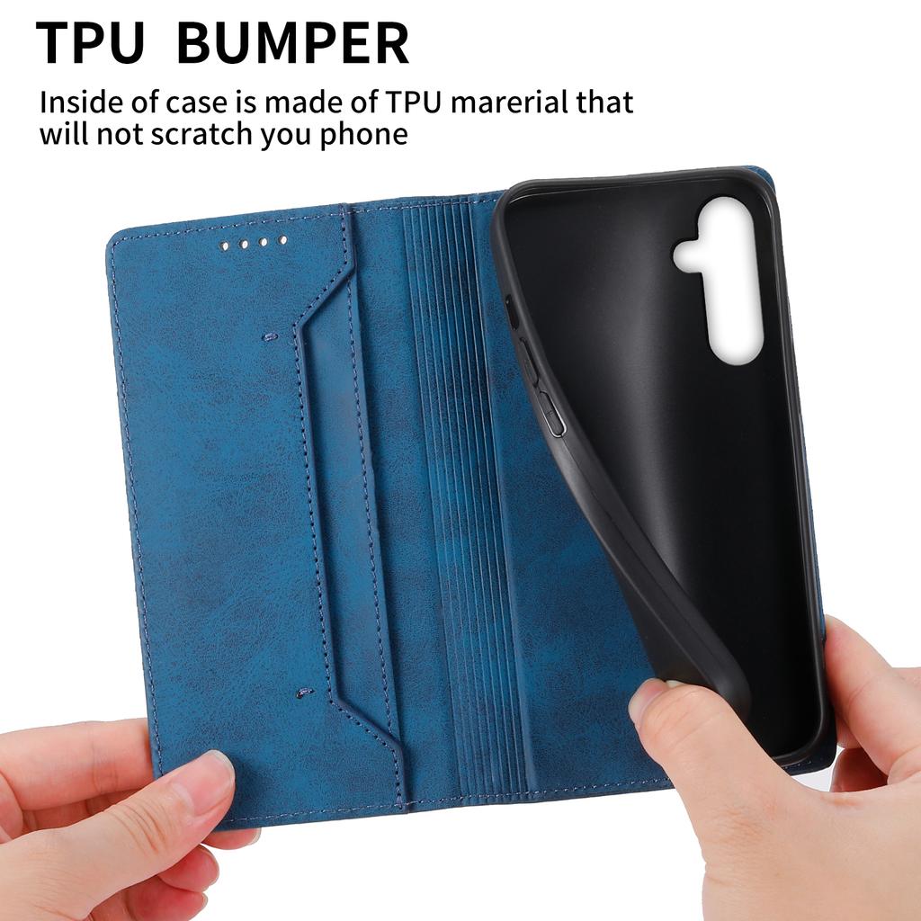 DF-05 For Samsung Galaxy A16 5G/A16 4G Wallet Case RFID Blocking PU Leather Phone Cover
