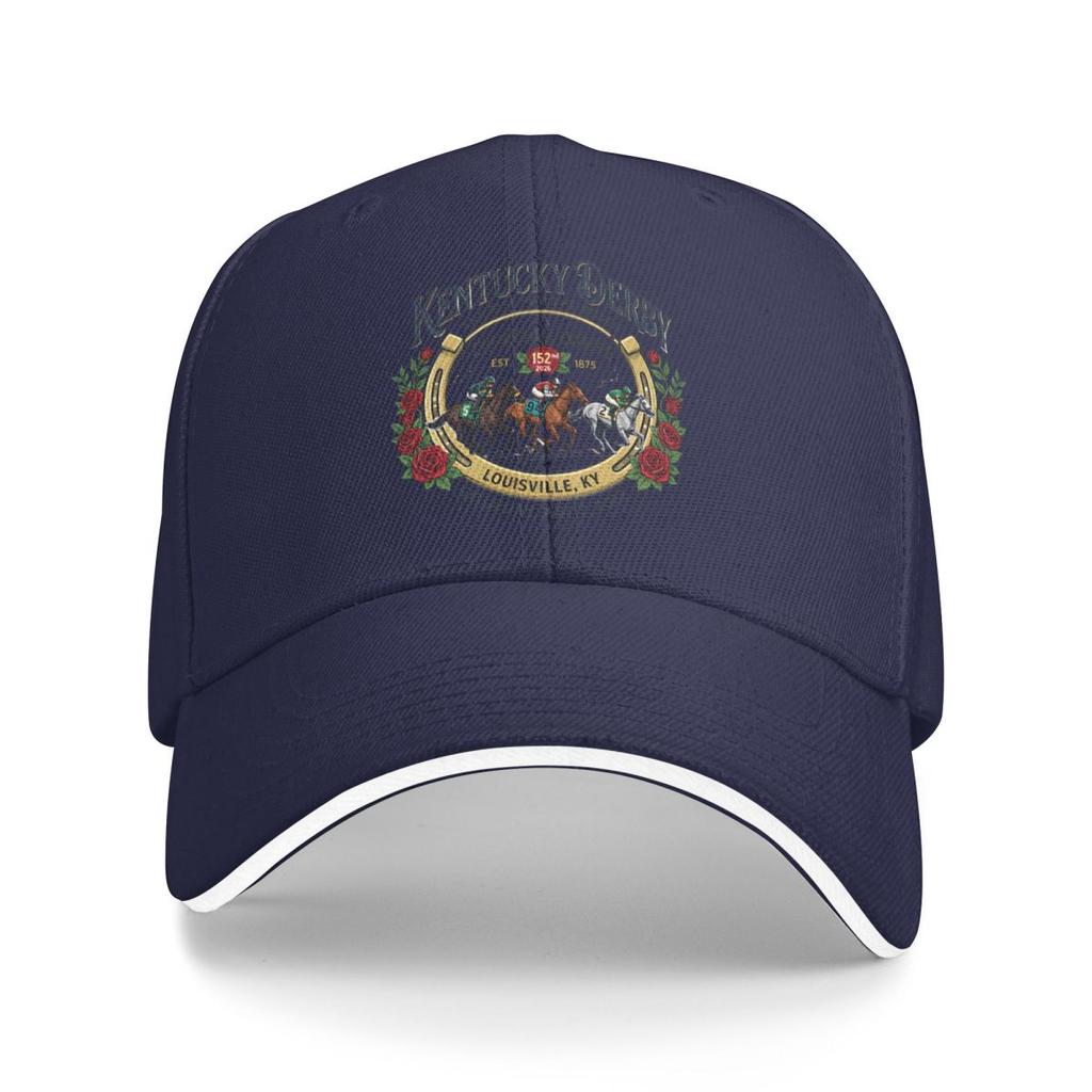 Baseball Caps Kentucky Derby Horse Racing Trending Customized Unisex Women Sport Spring Hats