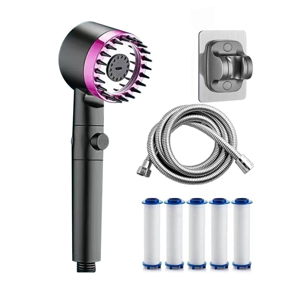Yousheng 1 Set Cap de Duș Cap de Duș Picături Cap de Duș Filtrat Duș Aspersor Portabil Sistem Avansat de Filtrare Aspersor de Duș