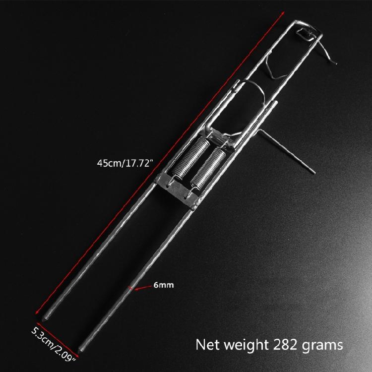 Ground Rod Support Bracket Automatic Double Spring Angles Fishing Rod Stand Rack