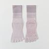 Cotton Yoga Socks for Children, Mid-length, for Fitness and Indoor Plating, Five-fingered Socks