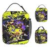 Splatoons Shoot Video Game Lunch Bag Office Lunch Box For Men Cute Custom Thermal Tote Handbags Oxford Portable Cooler Bag