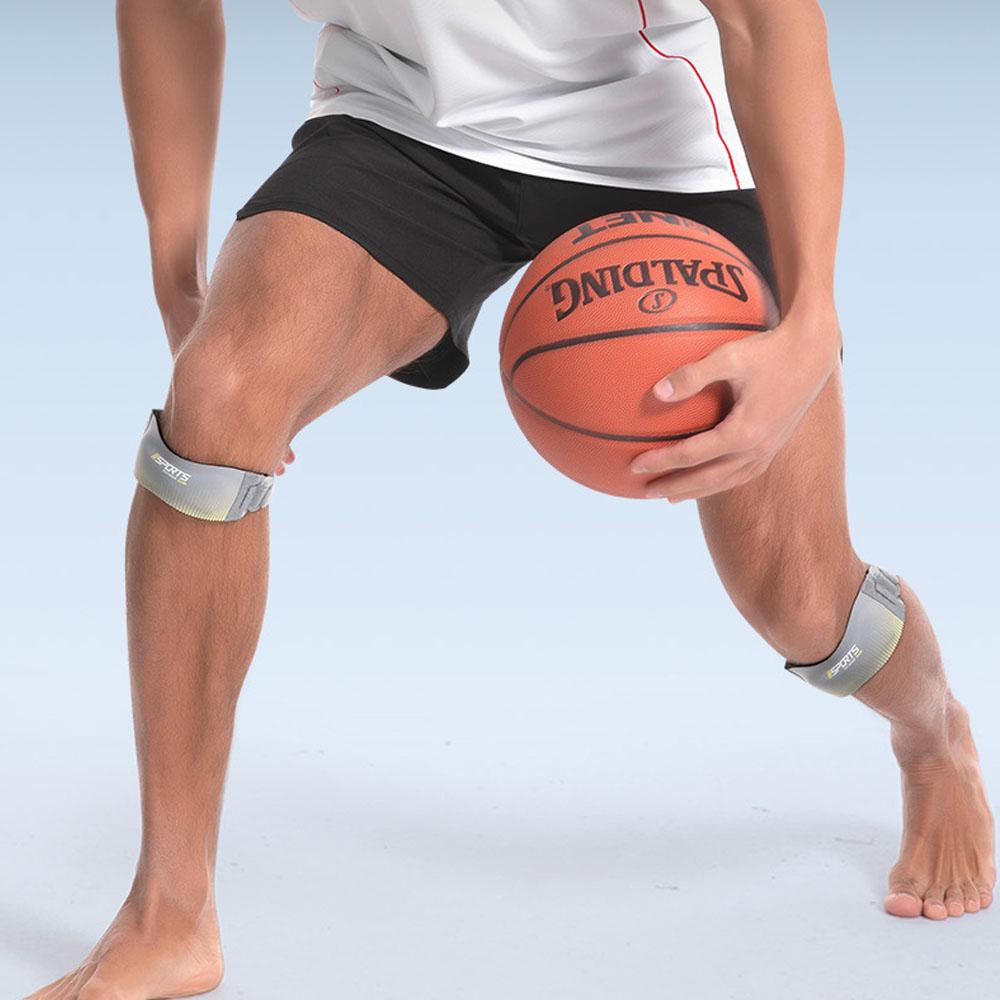 1Pcs Sports Patella Strap Compression Knee Pads Adjustable Knee Sleeve  Outdoor Running Shock Absorption Jump Rope Unisex