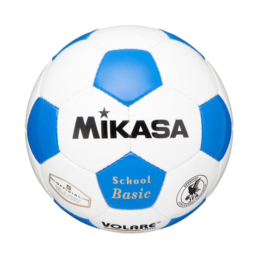 MIKASA Soccer Certified Size 5 High and Middle Recommended Internal Pressure Ball, (For Adults, Colleges, Schools, Schools), Hand-Sewn, SVC502SBC, 0.8