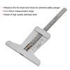 Stainless Steel Taper 0 50mm Tyre Veins Tread Depth Gauge Caliper