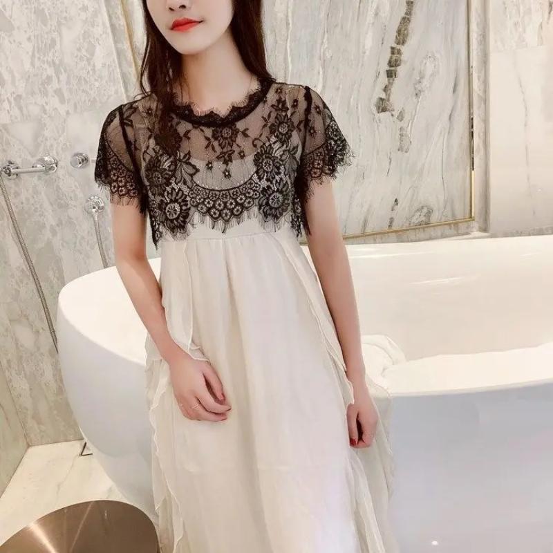 Autumn Summer Lace Bride Wedding Bolero Elegant Bridal Opera Evening Party Prom Costume Capes White Black Jackets Women Wrap