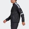 adidas Jackets Men's Black Stand Collar Moderate Other HK9810