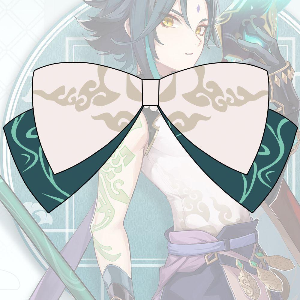 Anime Genshin Impact Hutao Bow Hairpin Hair Accessories For Girls Realistic And Delicate Design