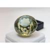 Natural Zircon Green Color Cambodian 107.80 Ct Round Cut Beautiful Gemstone