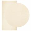 HUARTE Short Pile Rug Soft and Washable Cream 100 X 200 Cm