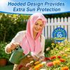 Quick Drying Cooling Hoodie Towels UV Protection Absorbent Towels Cooling Towel Wraps  Outdoor