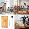 Diapason Acustico da 512Hz di Precisione Strumento Dimostrativo per la Risonanza in Classe Struttura in Legno e Metallo