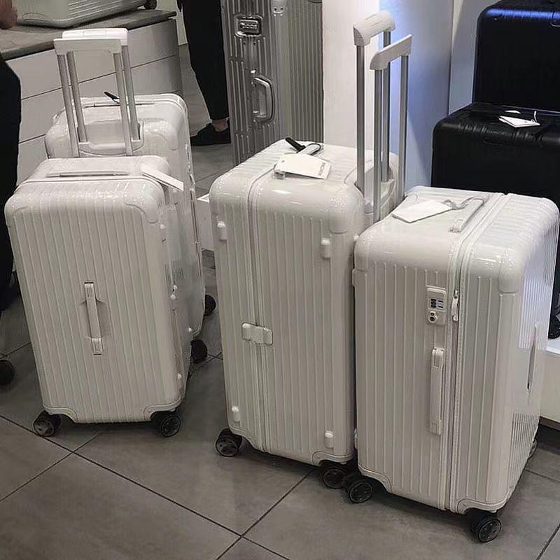 Extra Large Capacity Travel Suitcase with Trendy Trolley Design, Scratch-Resistant, Combination Lock, and Durable for Students and Men