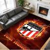 Crystal Velvet Rug Custom Name Text, Soft Non Slip Floor Mat Home DecorAthletic Bilbao FC