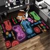 Neon Game Over Kunst Büro Teppich Stuhlunterlage, Spielteppich, Geeignet für Eingangsbereich, Schlafzimmer, Wohnzimmer, Schreibtisch, Weihnachtsgeschenk