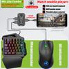 Android Wired Throne One Handed Keyboard And Mouse Set Game Converter PUBG Gun