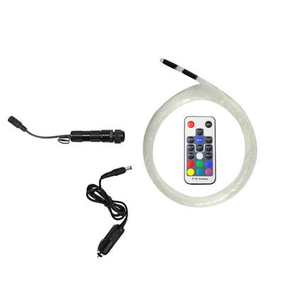 12V RGB Fiber Optic Star Light Kit 60Pcs 2M