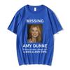 Amy Dunne Missing Poster Hip Hop Rapper Men Women T-shirt 100% Cotton