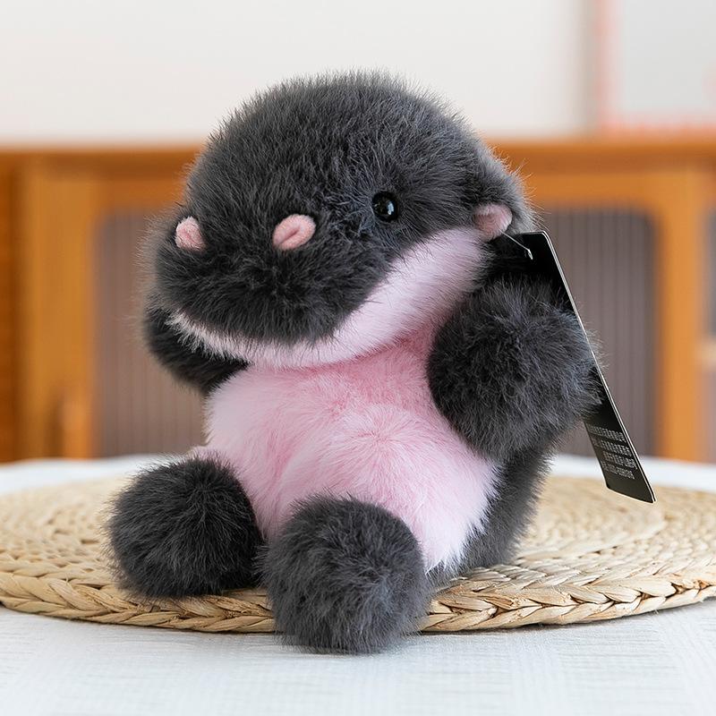 Super Cute Puff Unzipped Big Belly Pinch Table Companion Ornament Office Bowl Holder Q Version Lion Hedgehog Pony Cow