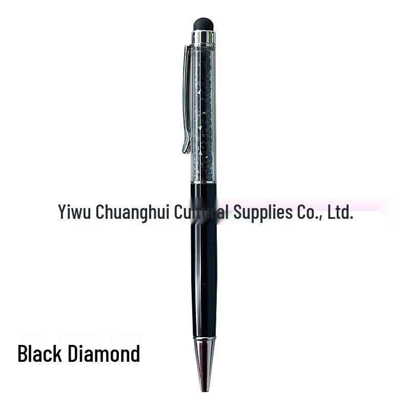 Crystal Rhinestone Ballpoint Pen with Capacitive Touch Screen – Custom Logo Gift Pen.