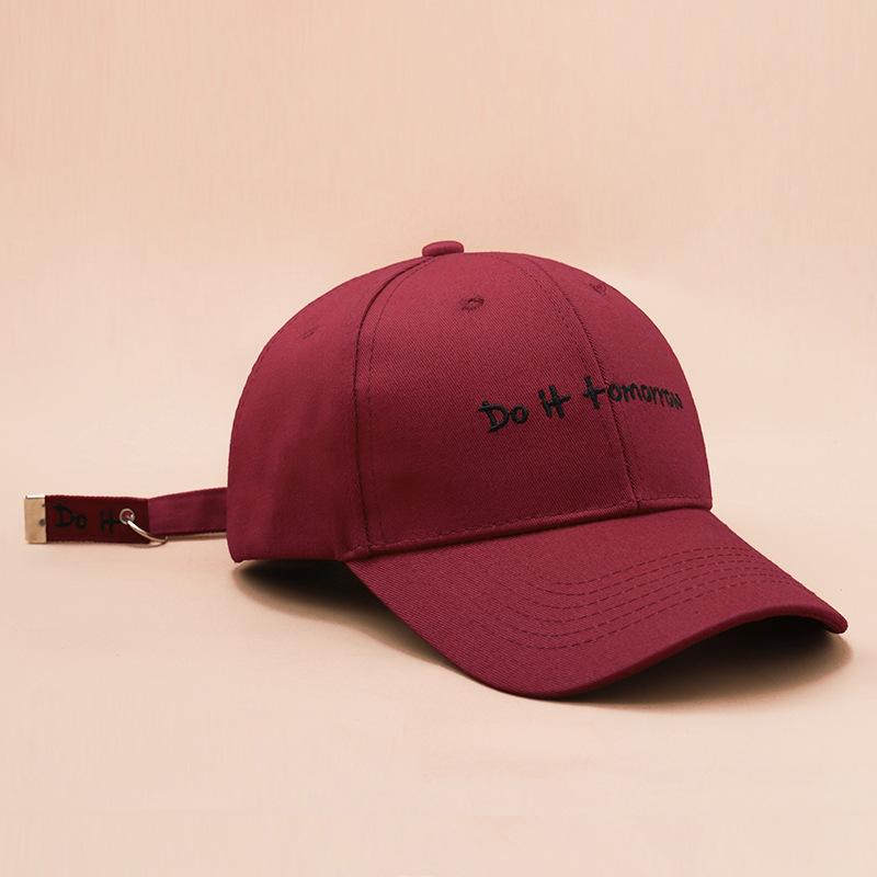 Soft Top Letter Embroidered Baseball Cap Women's Fashion Versatile Casual Face Small Sunscreen Duck Tongue Sun Hat