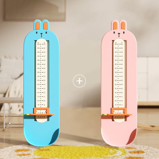 Kids Foot Measuring Device Cartoon Dinosaur Rabbit Infant Boys Girls Foot Length Measurement Gauge