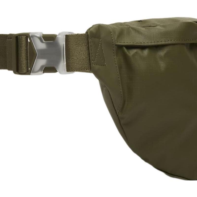 Nike ELEMENTAL Fabric Fanny Pack Regular Unisex Olive Green/Light Silver Casual DO7956-222